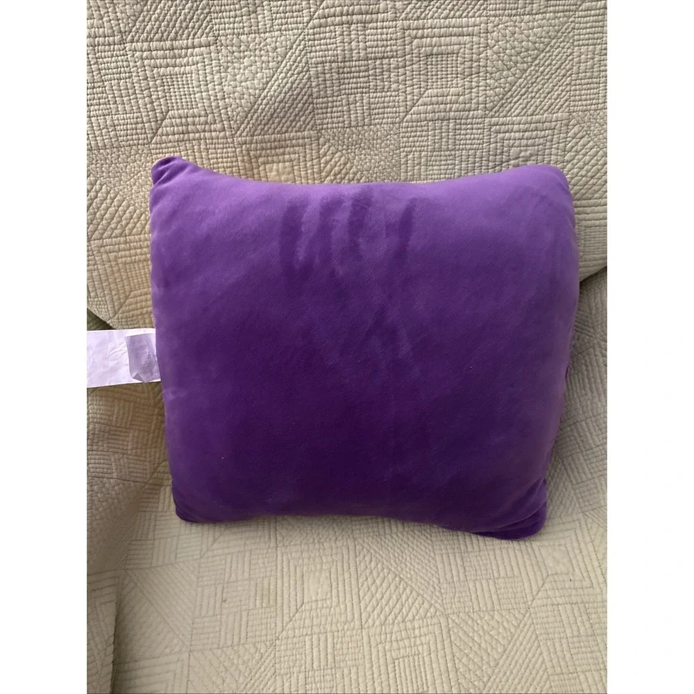 Minnesota Vikings NFL Plush Throw Pillow 14x14 Purple Gold Football Decor SOFT